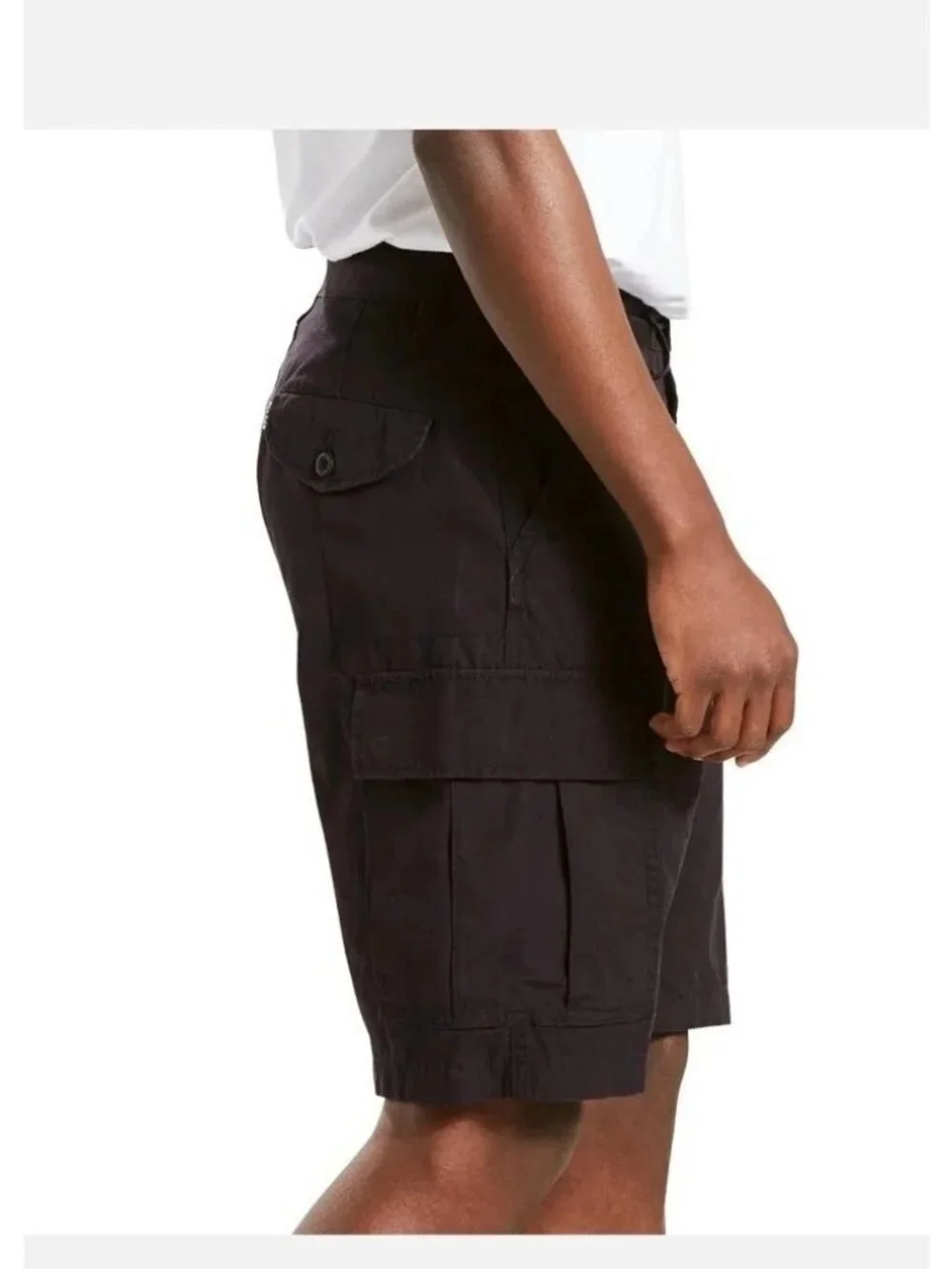 Levis Men's W36x9  Black Cargo Shorts 100% Cotton P0929